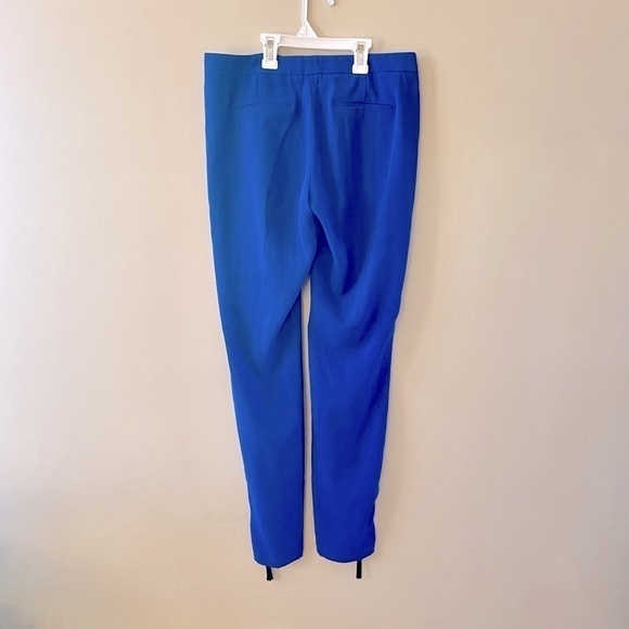 Aritzia T.BABATON Skinny Trouser Pant Royal Blue Size 4 - Picture 4 of 11